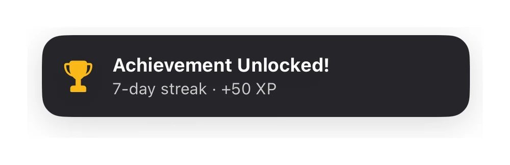 Achievement Toast preview