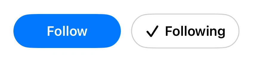 Follow Button preview