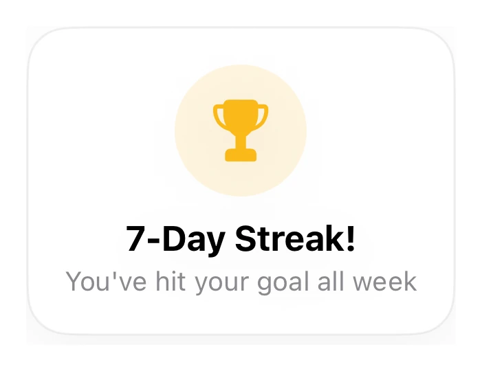 Achievement Card preview