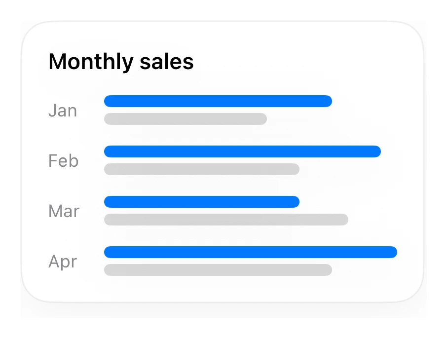 Comparison Bars preview