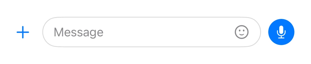 Input Bar preview