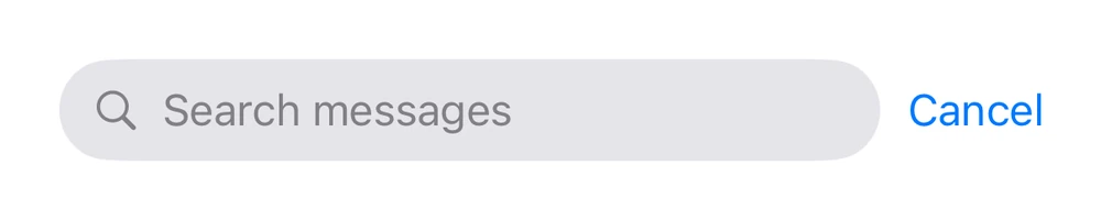 Search Bar preview