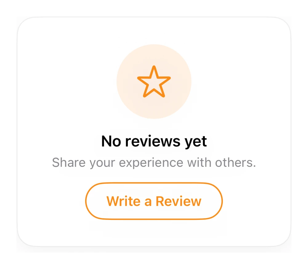 No Reviews preview