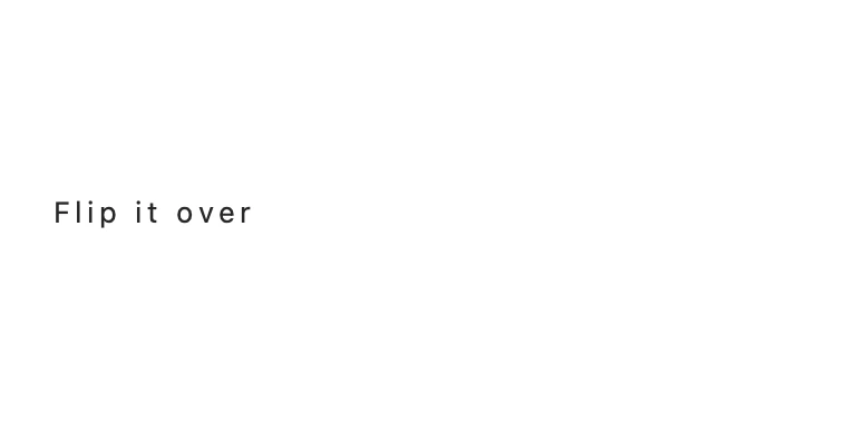 Flip Text preview