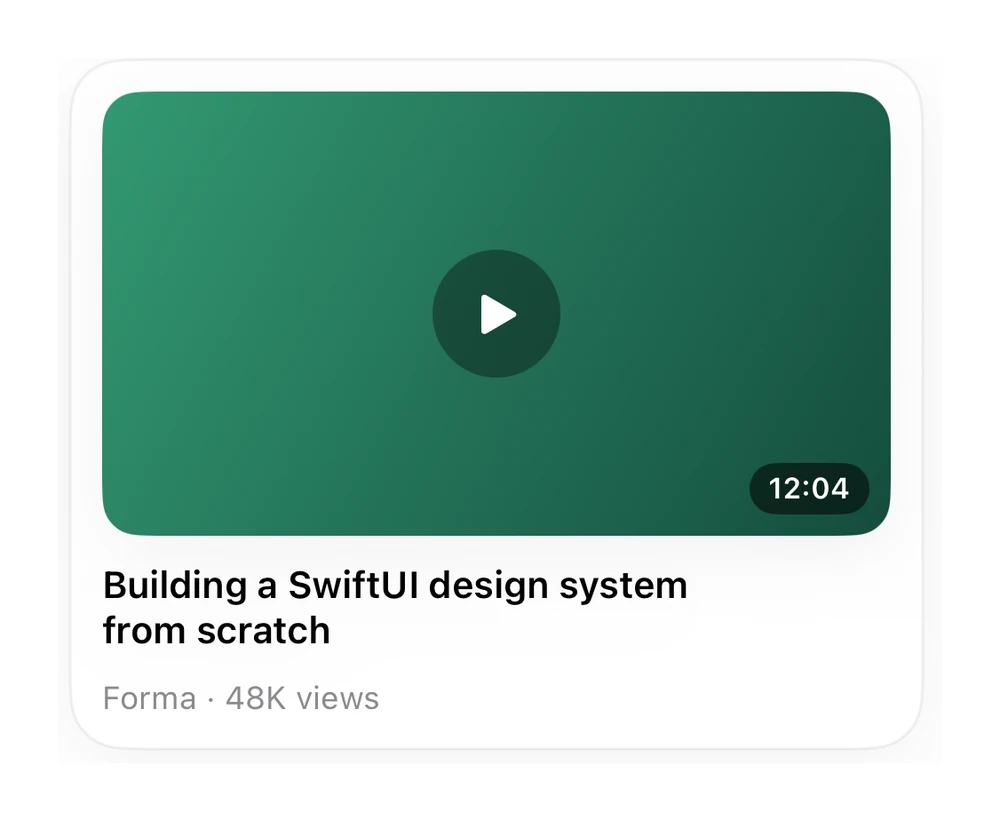 Video Thumbnail preview
