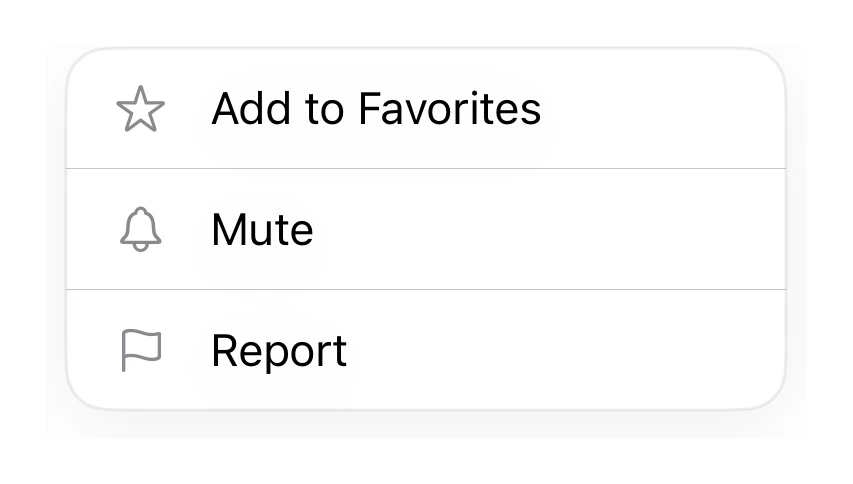 Icon Menu preview