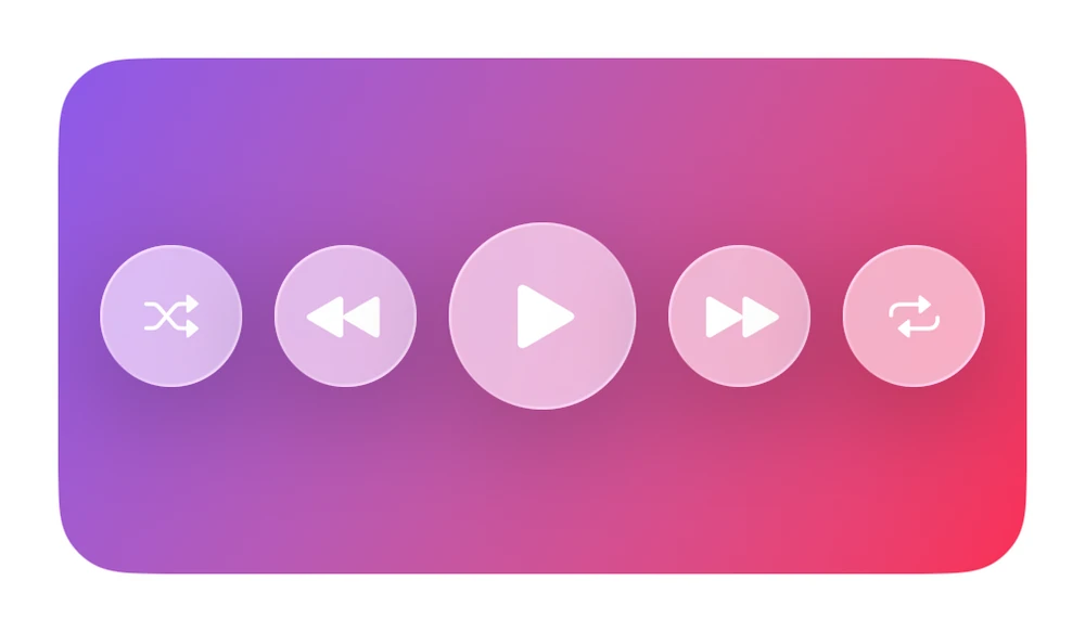 Glass Controls preview