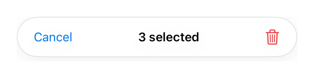 Context Bar preview