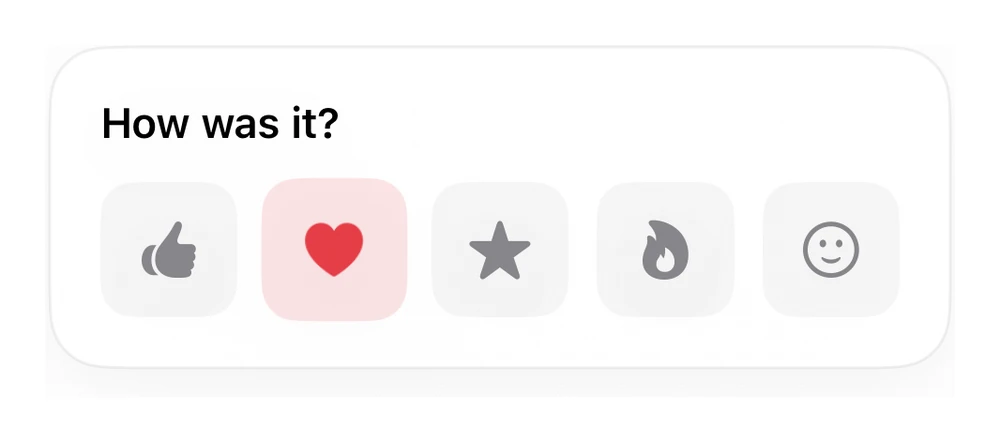 Reaction Picker preview