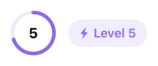 Level Badge preview