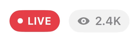 Live Badge preview