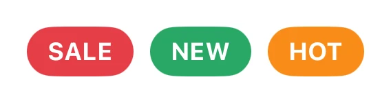 Solid Badges preview