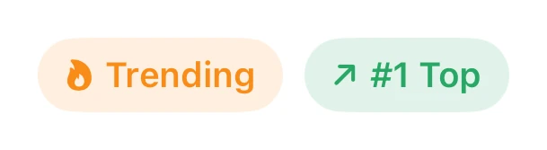 Trending Badges preview