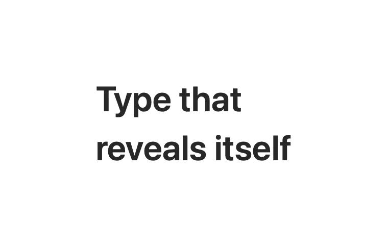 Text Reveal preview